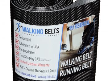 Sole F60 (560813) (2014) Treadmill Walking Belt 1ply Residential + Free 1 oz. Lube