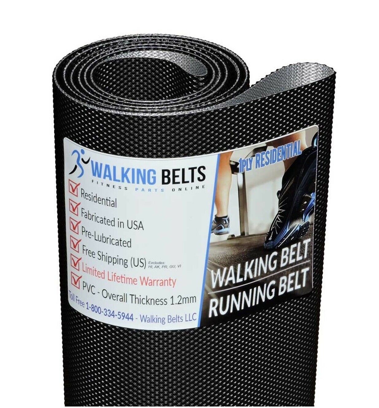 Details about  / Treadmill Running Belts Go Fit Platinum Treadmill Belt Replacement