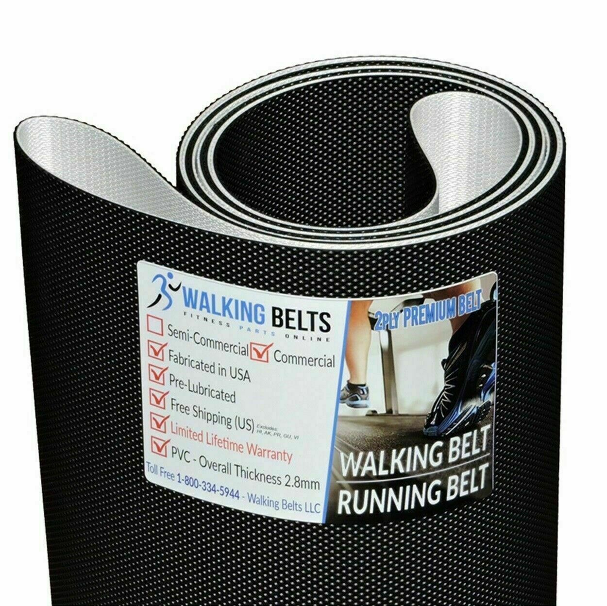 240 VAC Precor C962I Treadmill Walking Belt 
